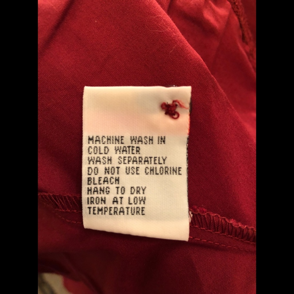 Renuar Ruched Red Blouse - Picture 6 of 6